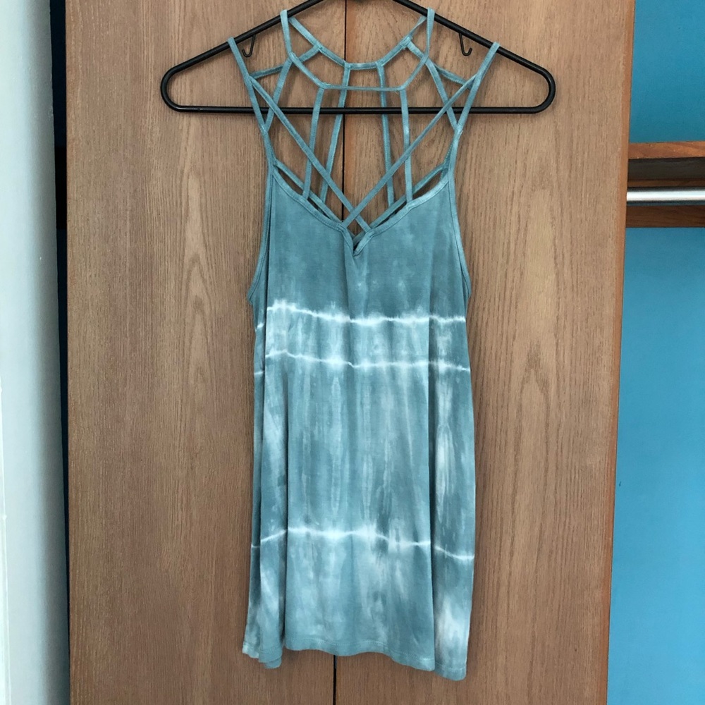Super strappy tank top